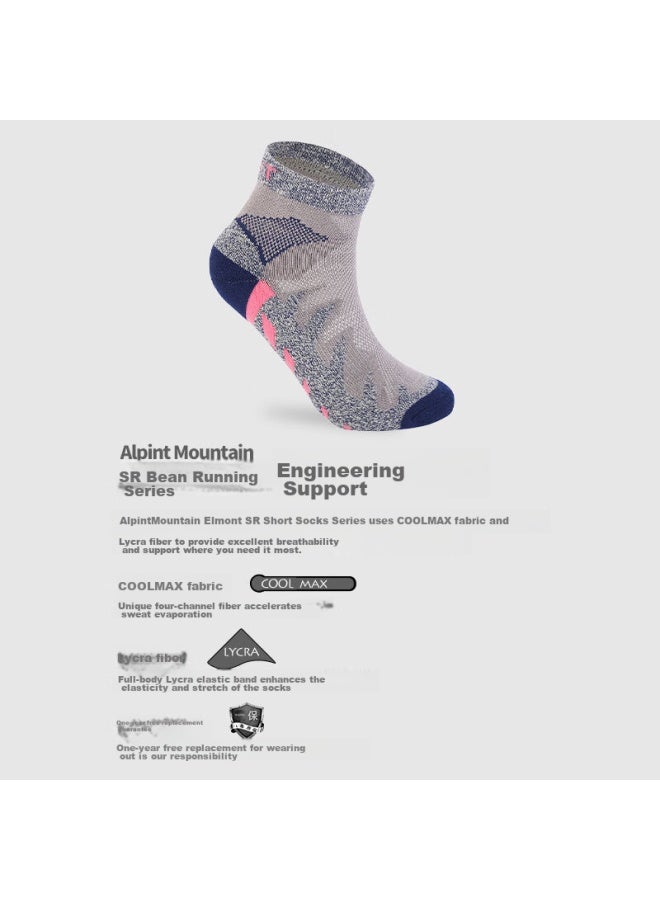 Alpint Mountain Coolmax Marathon Professional Running Socks For Women, Hiking Socks, Trekking Socks, Short Sports Socks - Image 3