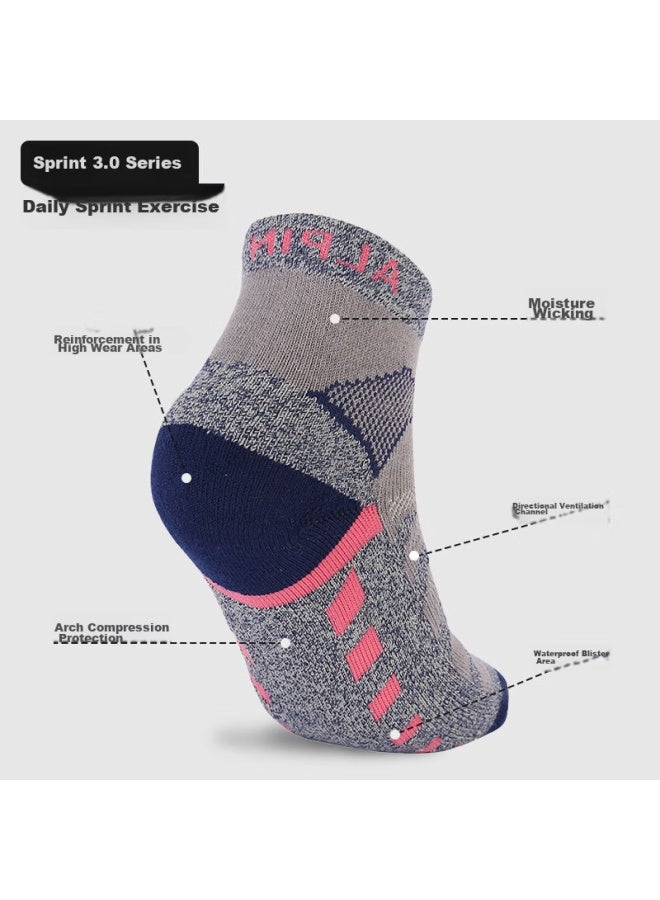 Alpint Mountain Coolmax Marathon Professional Running Socks For Women, Hiking Socks, Trekking Socks, Short Sports Socks - Image 4