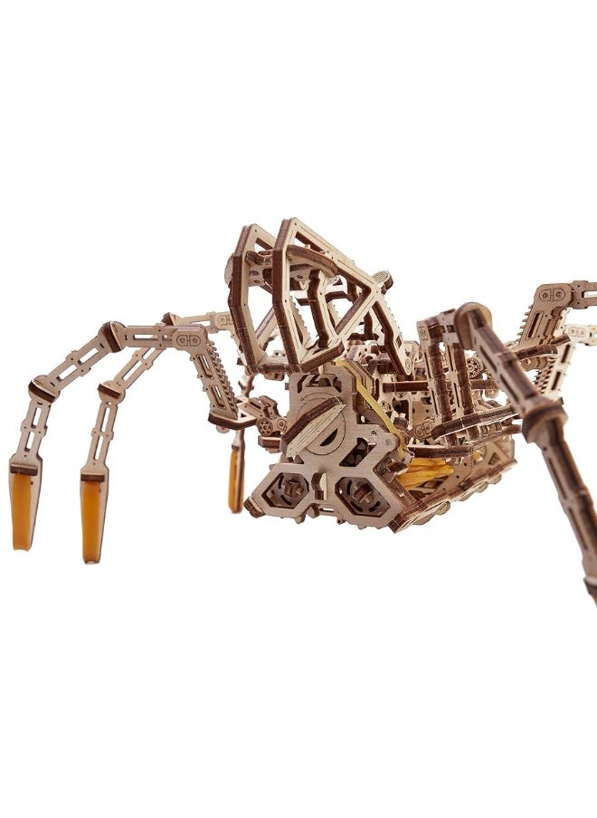 Wood Trick - Wood Trick Mechanical Spider 3D Wooden Puzzle - Runs up to 7 feet - Wooden Model Kit for Adults and Kids to Build - Image 1