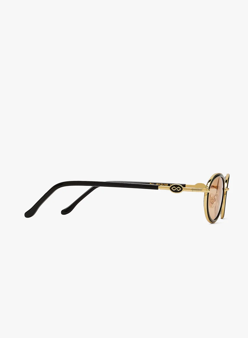 KAREN WAZEN Rea Oval Sunglasses