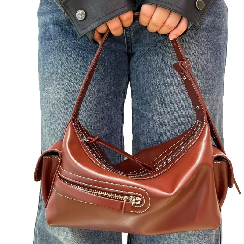 2026 New Women's PU Leather Shoulder Bag Crossbody Handbag - Image 5