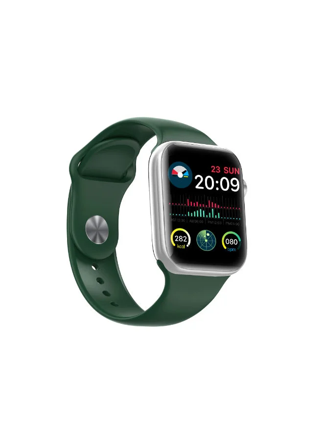 KENNETH SCOTT Kenneth Scott Unisex Black Dial Smart Watch - KS-8SE-GREEN