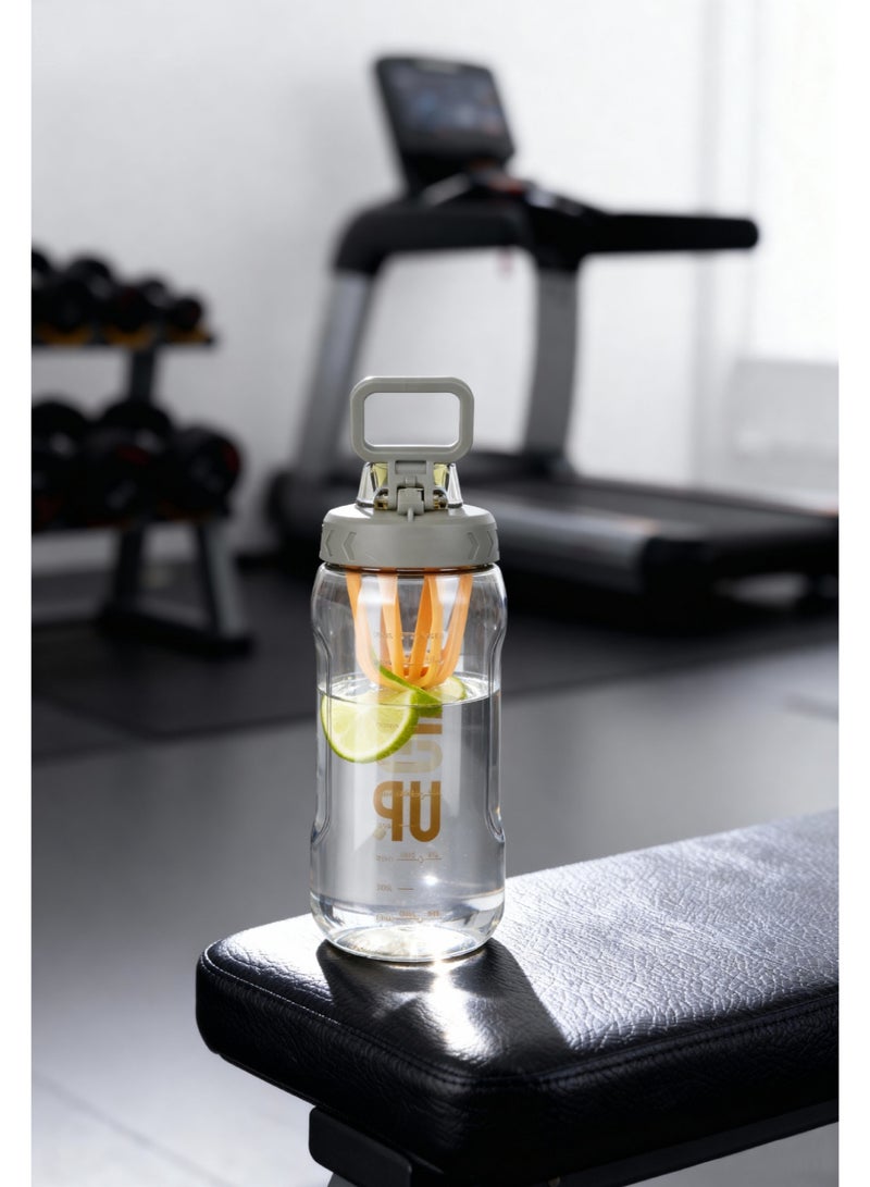 هَيْلة 1250ml الرياضة كأس ، كأس من البلاستيك الصيف اللياقة البدنية ، والغذاء الصف ارتفاع درجة الحرارة المقاومة قدرة كبيرة كأس الفضاء - Image 3
