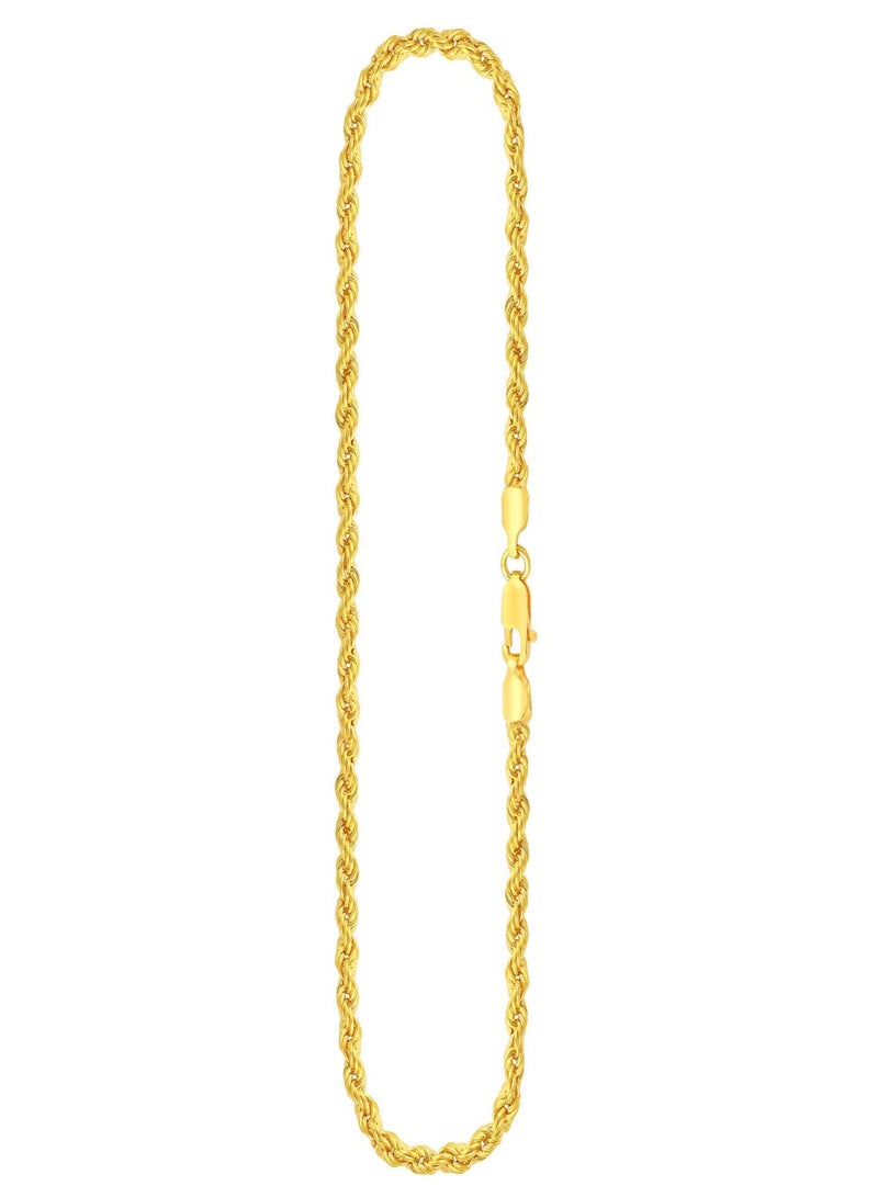 Malabar Gold and Diamonds 22 Karat 916 Purity Yellow Gold Chain AICHHRX35P07 - Image 1