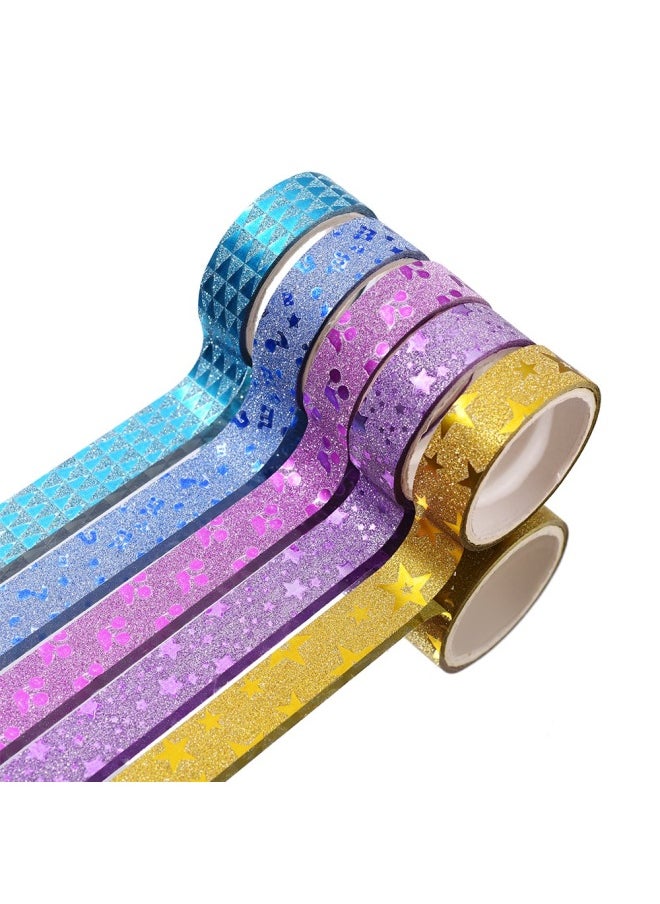 Agutape - 30 Rolls Washi Masking Tape Set Decorative Craft Tape Collection For Diy And Gift Wrapping With Colourful Designs And Patterns - Image 1