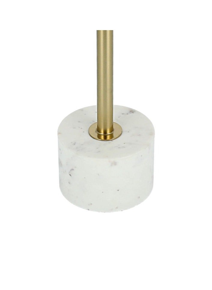 طاولة جانبية بقاعدة من الرخام 41*41*58 سم - Image 5