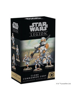 Star Wars: Legion Clone Commander Cody Commander Expansion - Tabletop Miniatures Game, Strategy Game For Kids And Adults, Ages 14+, 2 Players, 3 Hour Playtime, Made