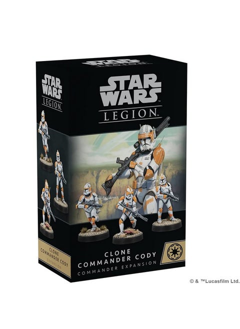 Star Wars: Legion Clone Commander Cody Commander Expansion - Tabletop Miniatures Game, Strategy Game For Kids And Adults, Ages 14+, 2 Players, 3 Hour Playtime, Made
