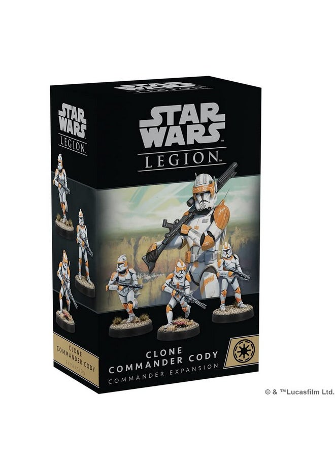 Atomic Mass Games - Star Wars: Legion Clone Commander Cody Commander Expansion - Tabletop Miniatures Game, Strategy Game For Kids And Adults, Ages 14+, 2 Players, 3 Hour Playtime, Made - Image 1