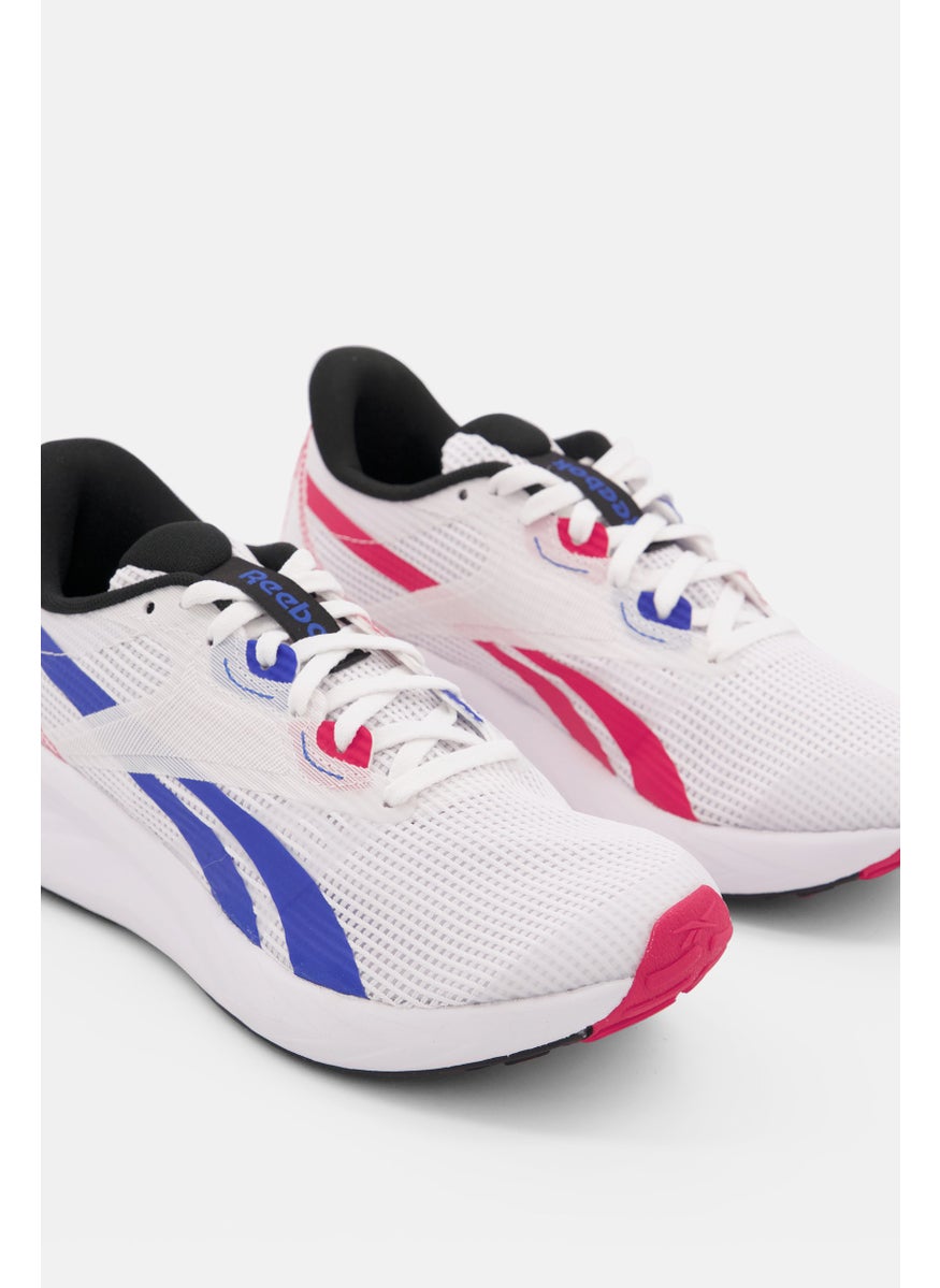 Reebok - Men Tech Plus Lace Up Running Shoes, White Combo - Image 1