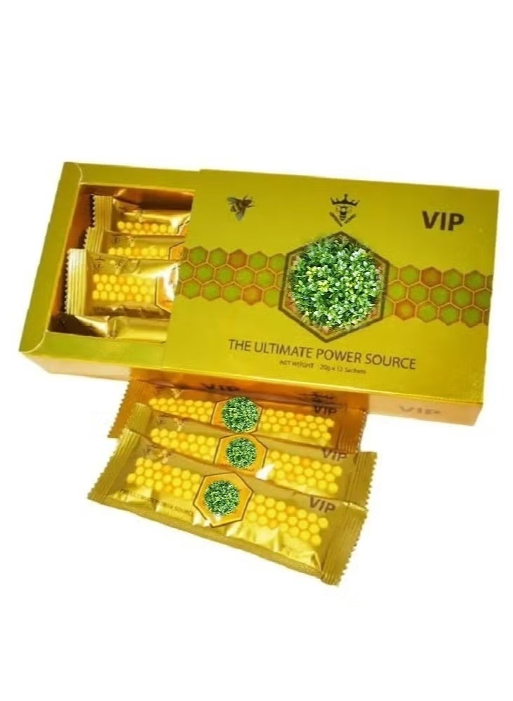 100% Original turkey Sachets-honey - vip - 12*20g jam-majun