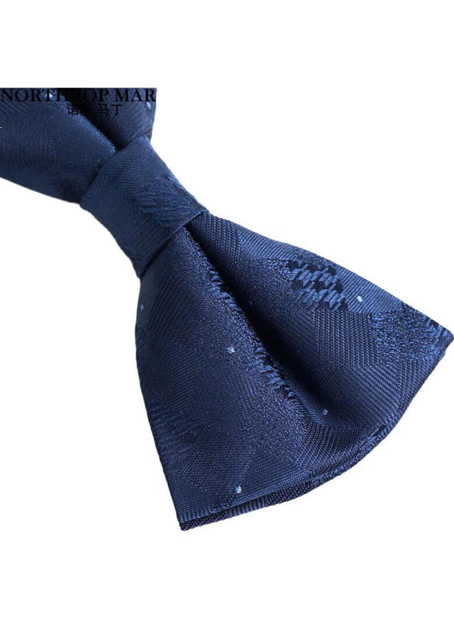 Northrop Martin High-End Silk Bow Tie Men'S Wedding Blue Butterfly Groomsmen Groom Ds9A30 - Image 2