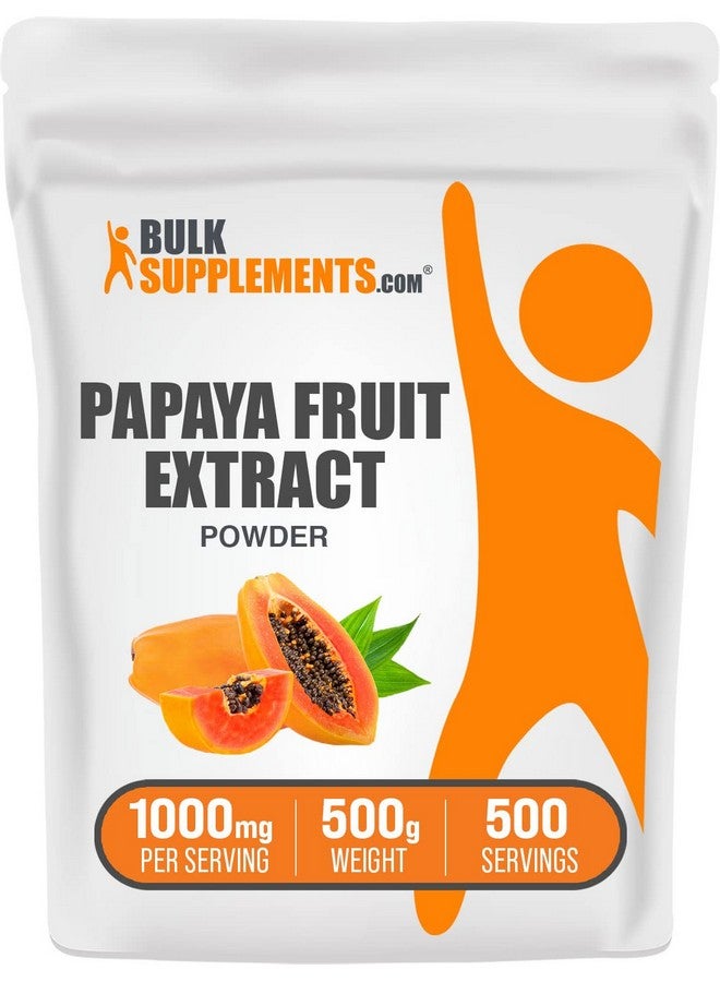 BULKSUPPLEMENTS.COM Papaya Extract Powder Carica Papaya Papaya Extract Papaya Powder Papaya Enzymes Powder 1000Mg Of Papaya Fruit Extract Per Serving 500 Grams 11 Lbs - Image 2