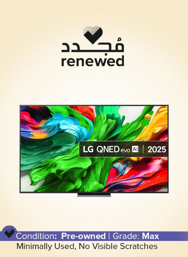 LG Renewed -  75" Smart QNED TV - 4K 75QNED87 Black - Image 1