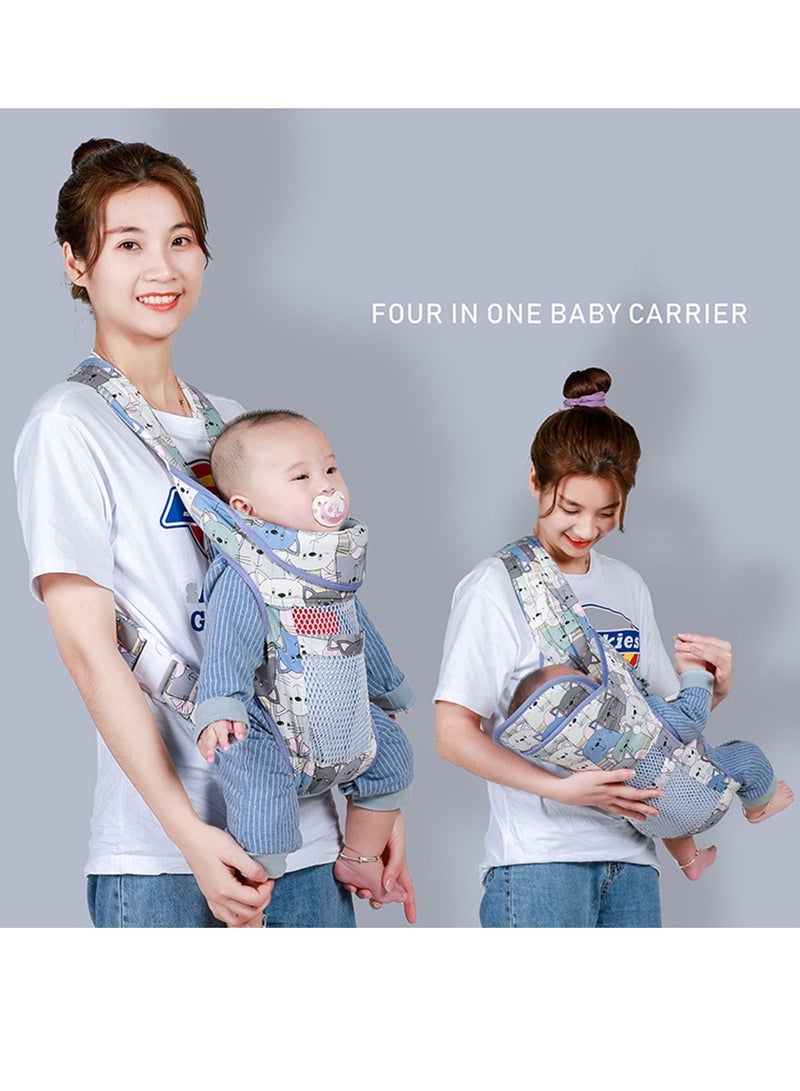 Four-in-one baby carrier baby cross-carry front-carry back-facing front-view carrier - Image 3