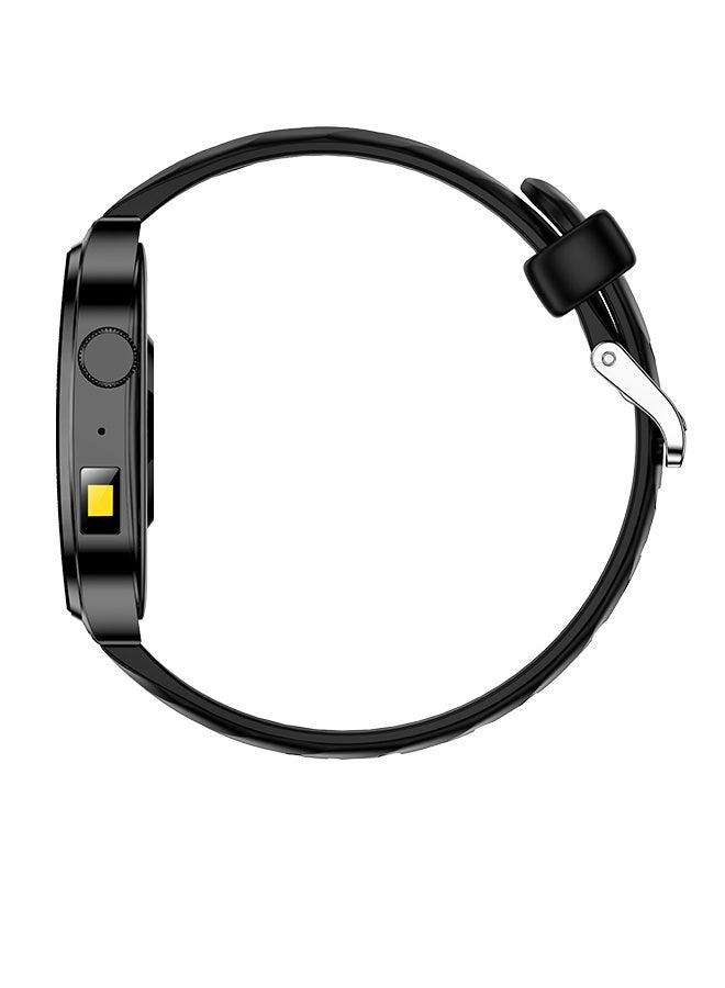 Men's new smart watch, 2.01-inch HD display, Bluetooth call, outdoor sports waterproof, health monitoring, music playback, with flashlight, voice assistant, real-time information push, long battery life, black, suitable for Android /iOS  - Image 4