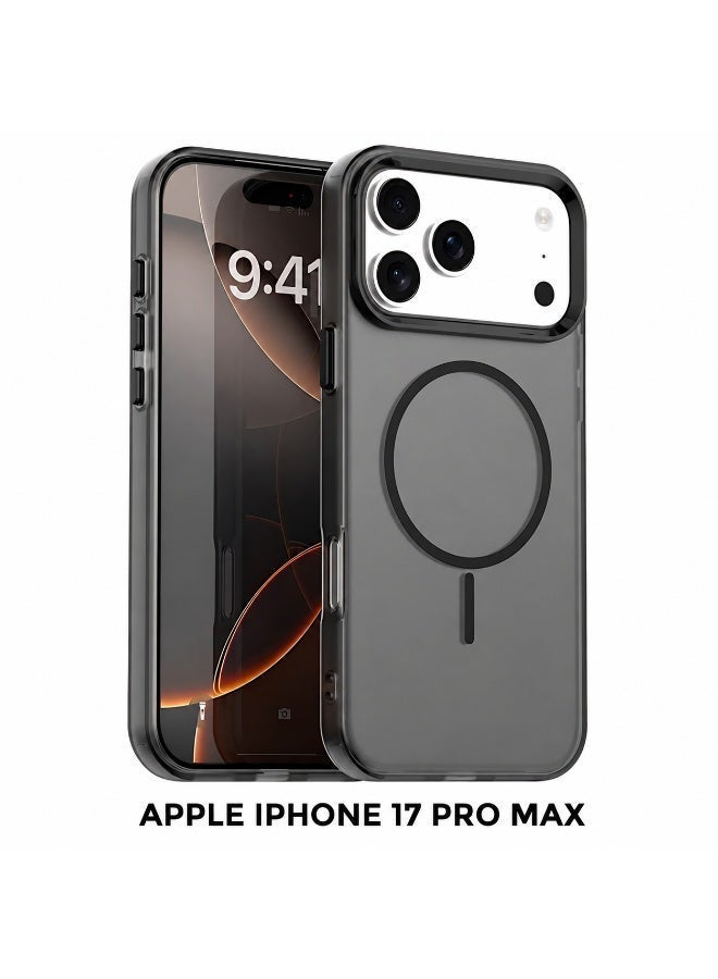 غطاء MagSafe لهاتف Apple iPhone 17 Pro Max – أسود - Image 1