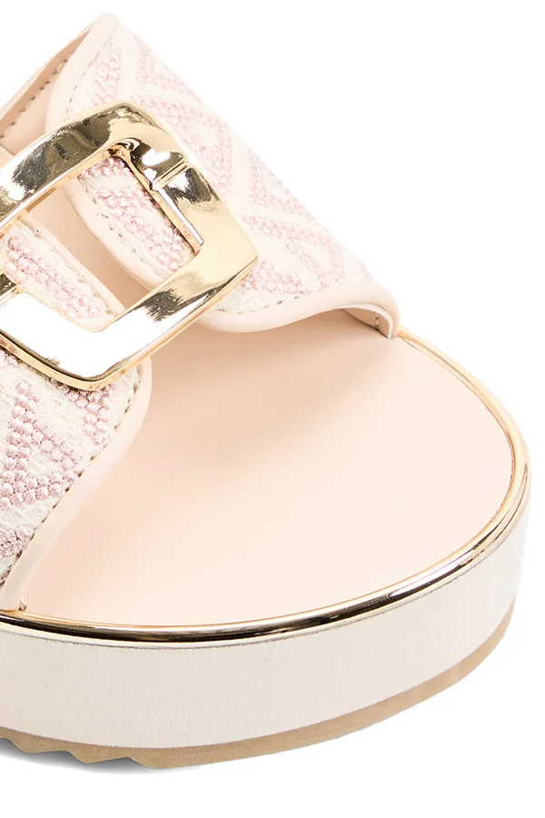 Aldo  Menhaden Ladies Pink Beach Sandals for Women | Best Price UAE