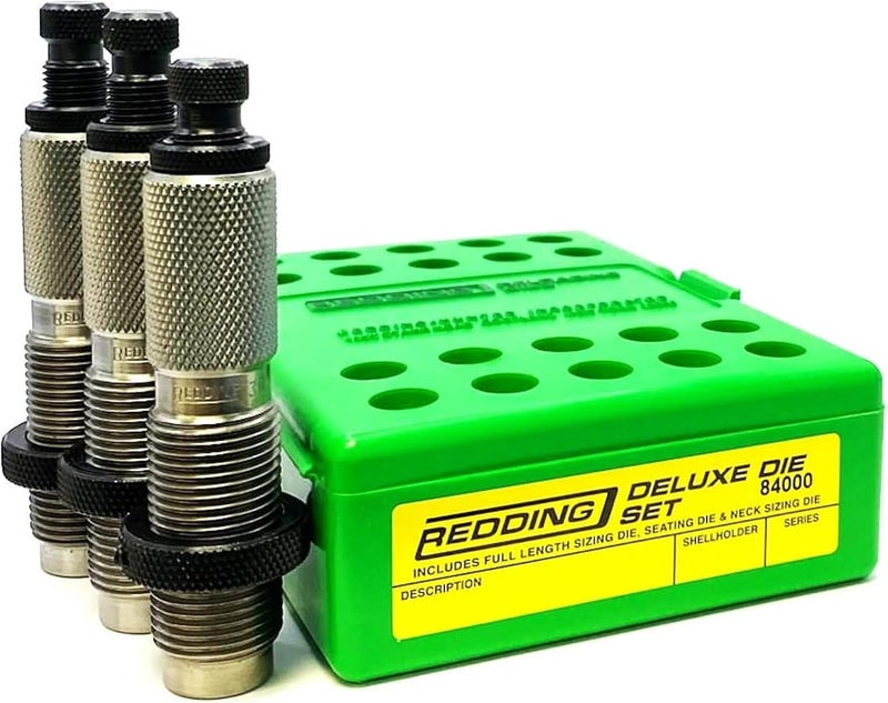 Redding Reloading Deluxe Die Set for Bottleneck Cases | Hunting Handloading Precision - Image 2
