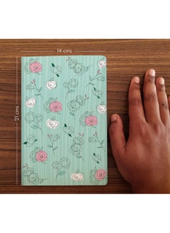 FACTOR NOTES Notebooks : A5, 100 GSM, Plain Journal Diary (The Pastel Mint Roses) - pzsku/Z3787951EDE139326F309Z/45/_/1737806335/62876222-a54d-418b-9549-e4db19d2bf6d