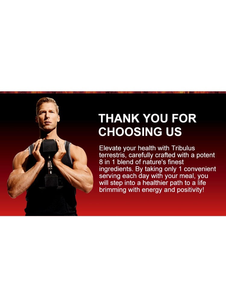 Wins Town Men Power Male Energy And Vitality ,Natural Energy & Stamina Booster,With Maca Tongkat Ali Tribulus Terrestris - 60 Vegan Gummies  - Image 4