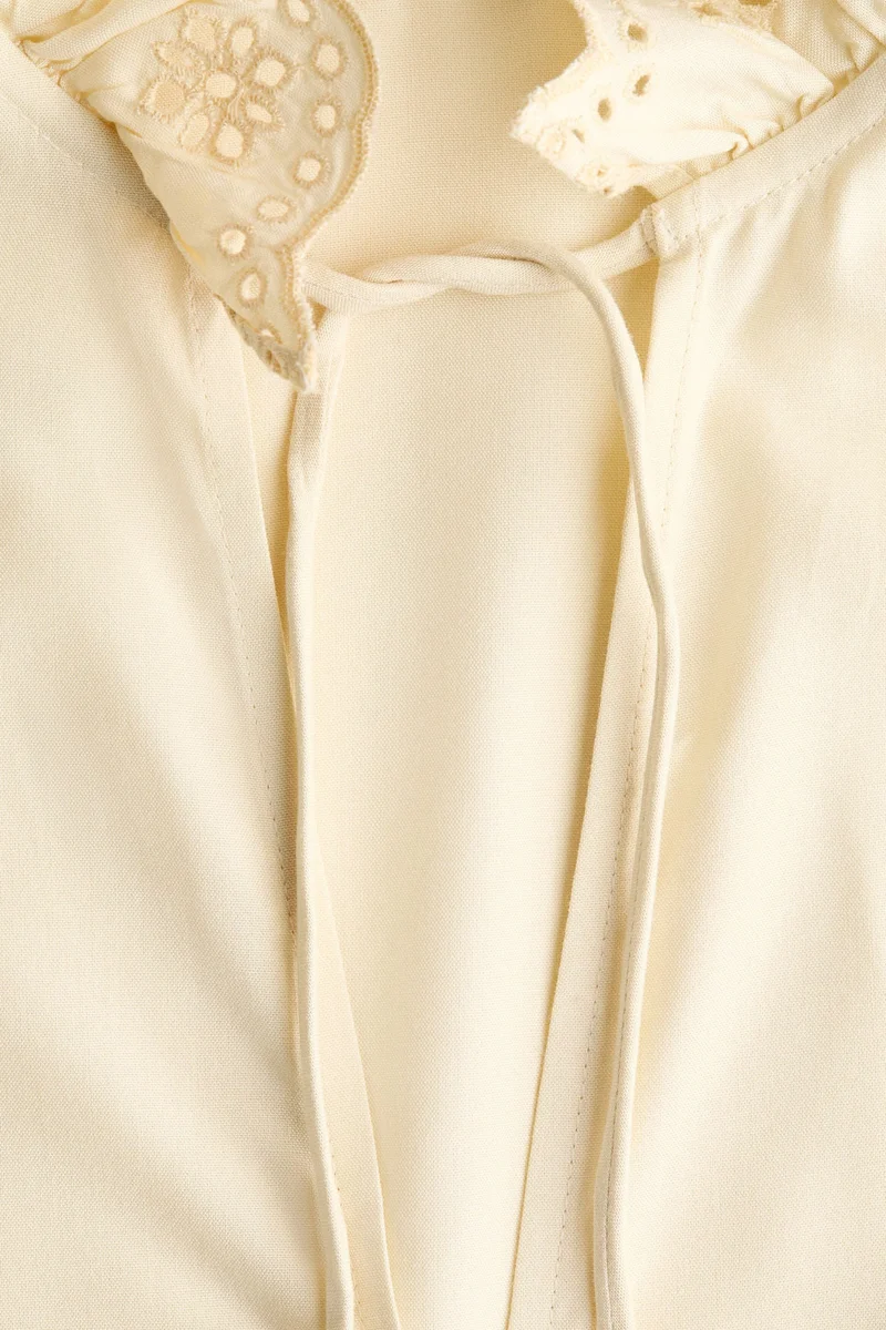 H&M Frill-trimmed blouse