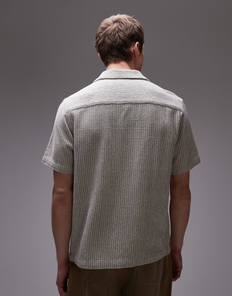 TOPMAN Short Sleeve Button Down Shirt - Image 2
