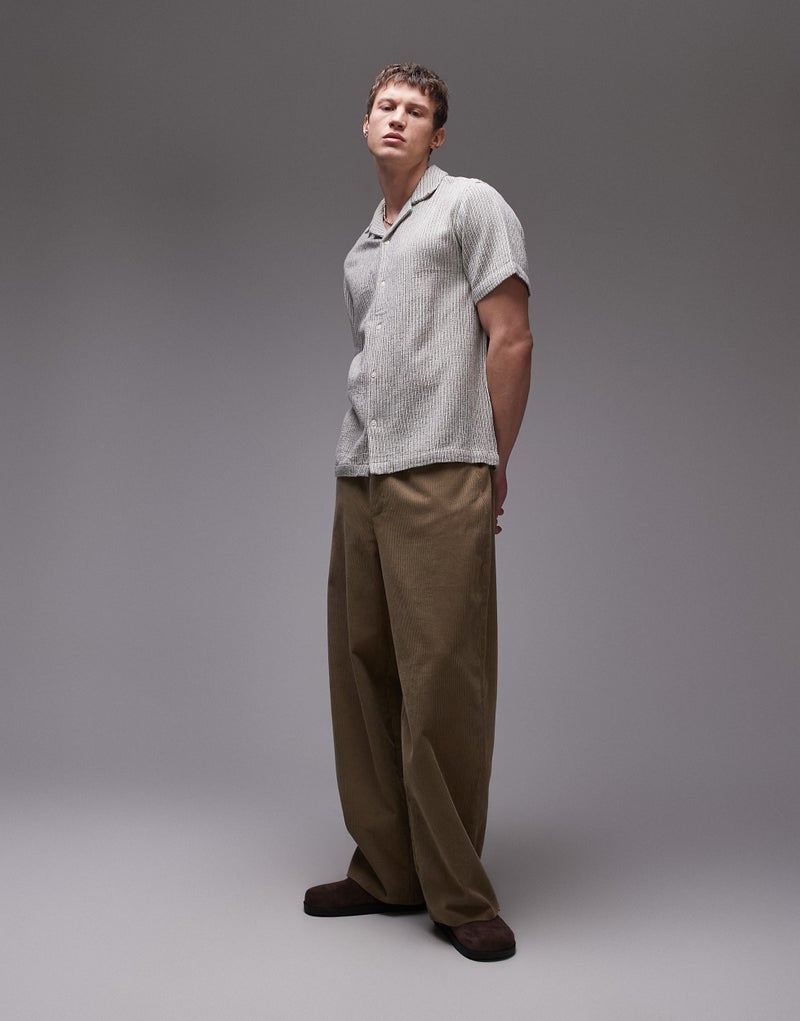 TOPMAN Short Sleeve Button Down Shirt - Image 4