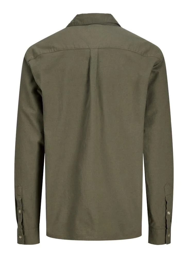 JACK & JONES  Casual long Sleeve Oversize Shirt for Men | Best Price UAE