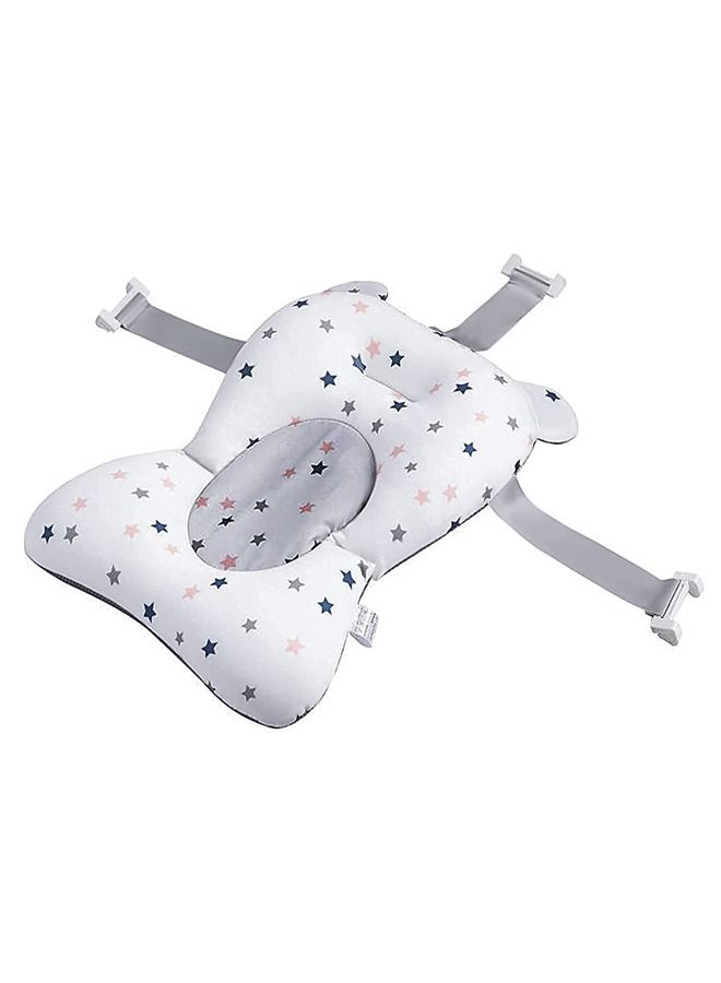 Excefore Baby Bath Pad, Adjustable Non-Slip Floating Infant Bath Support Cushion, Baby Bath Pillow for Bathtub, Bath Tub Seat Mat For New Born/Infants Bathing Support | Bath Organizers, 0-12 Months  - Image 4