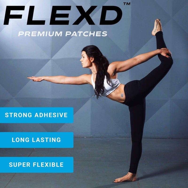 Flexd  G6 Adhesive Patches Pack of 25 Clear Transparent - Image 5