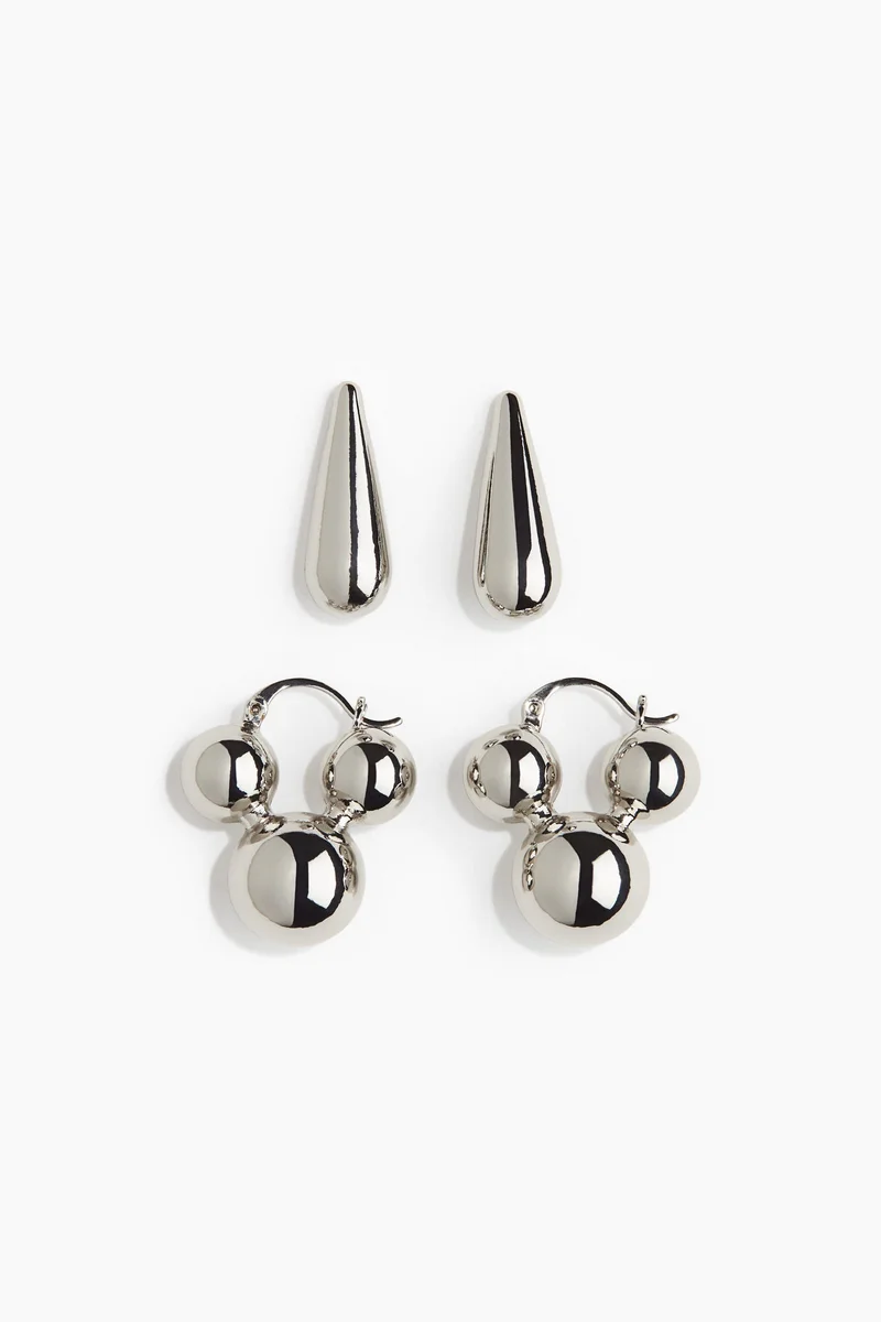اتش اند ام 2 Pairs Earrings