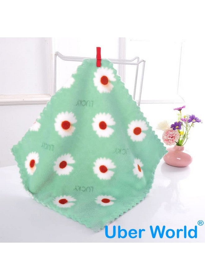 Uber World Baby Washcloths For Newborns, Infants And Toddlers Suitable For Sensitive Skin| Multicolor | Microfiber | Pack Of 6 - Image 5