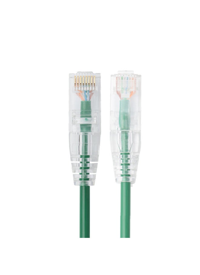 Generic Super Class 6 Fine Network Cable Unshielded Oxygen-free Copper CAT Class 6A Home Router Cabinet Network Jumper Twisted Pair-Color:White-Line Length:4M  - Image 5
