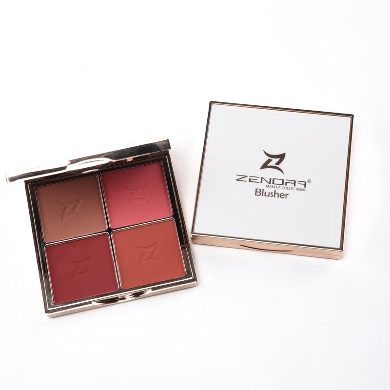 ZENORA 4-in-1 Blusher Palette by Zenora - Image 1
