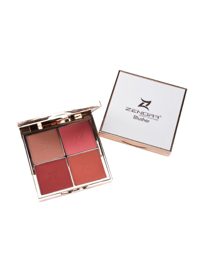 ZENORA 4-in-1 Blusher Palette by Zenora - Image 2