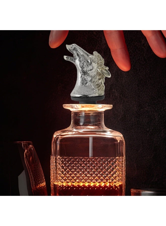 Bukela Wine Pourer Spout - Horse Pour Spouts for Liquor Bottles | Leakproof Drink Dispenser Bartending Supplies for Vodka Whisky Beverage Bar Champagne Cocktail Party Wedding - Image 2