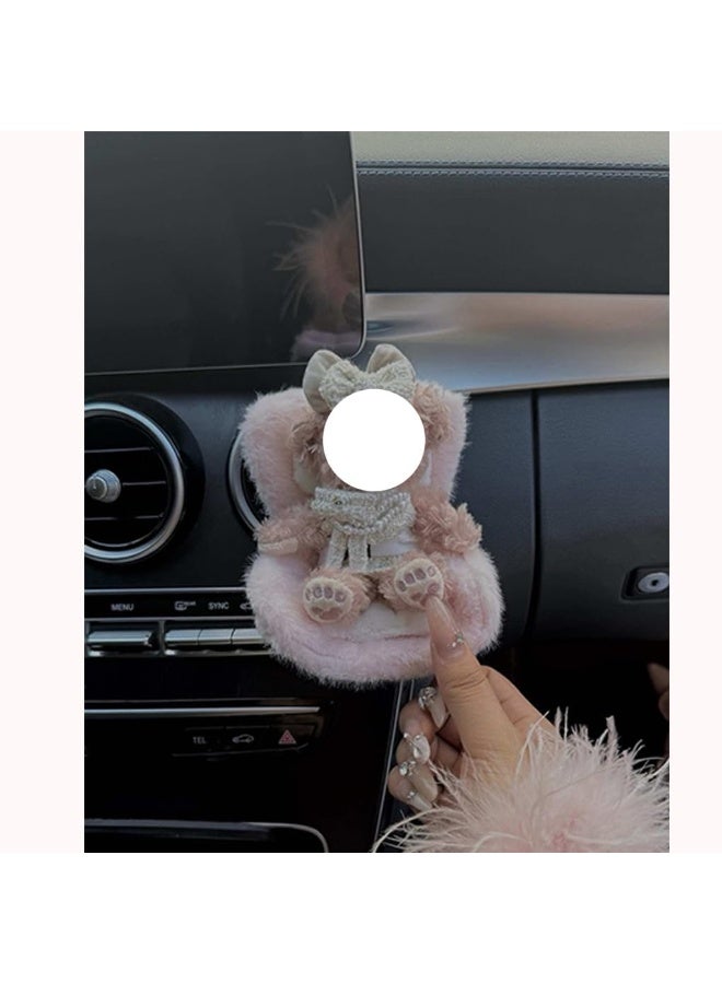 Baby car safety seat labubu car safety seat Baby car safe and comfortable road seat Plush accessories car seat - Image 4