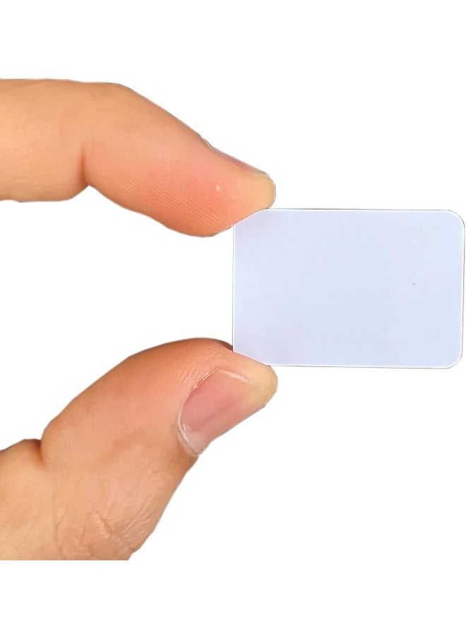 Rubik NFC 215 Mini Cards, Blank Programmable NTAG 215 Chip, Multipurpose Business Smart Card, Access Control, Also Compatible with Amiibo and TagMo App and Other (20 Cards)  - Image 2