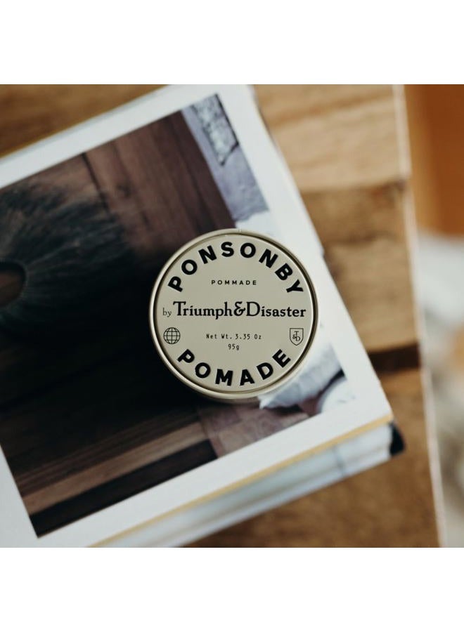 Triumph & Disaster Ponsonby Pomade 3.35Oz Medium Hold Nongreasy Highshine Petroleumfree Hair Pomade With Nourishing Dragon?S Blood, Harakeke, And Argan Oil - Image 3