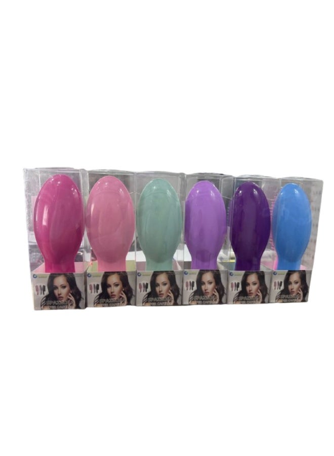 Detangling Hair Brush - Multicolour - Image 2