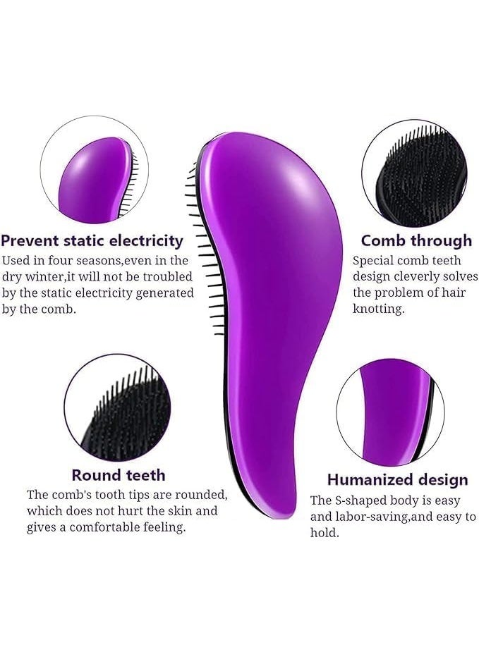 Detangling Hair Brush - Multicolour - Image 4