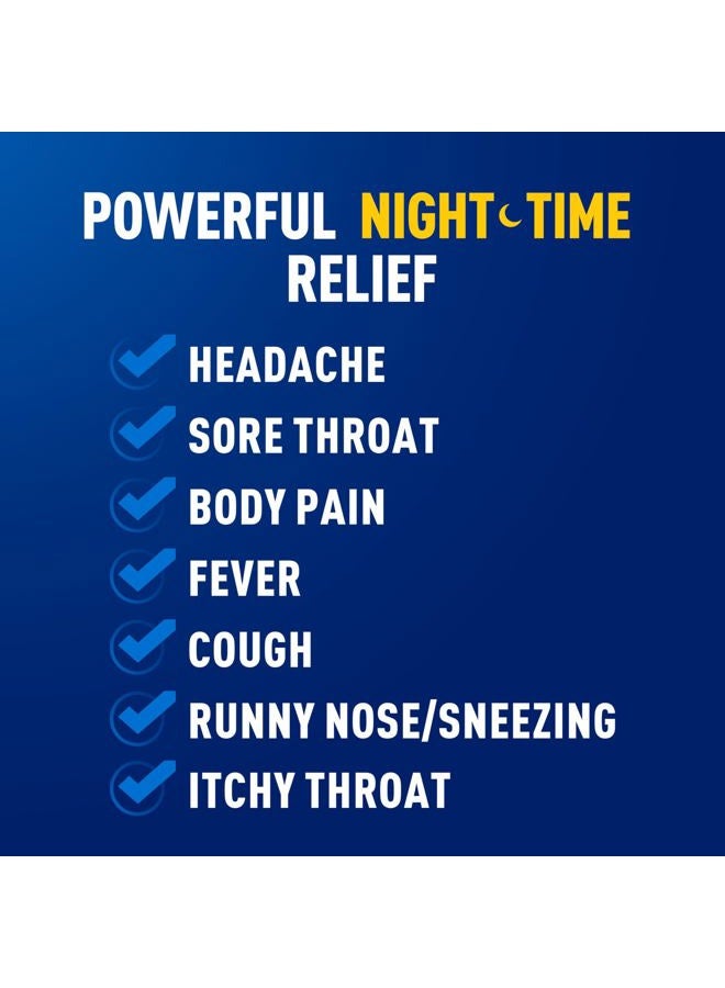 MUCINEX Fast-Max Maximum Strength Day & Night Cold and Flu Medicine for Adults, Powerful Over-The-Counter Medication for Cold & Flu Symptoms, Fast Dissolving Liquid Gels, 24 Count - Image 5