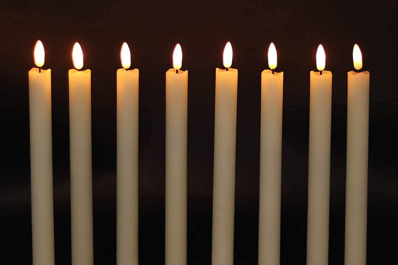 BESTOTTAM LED Candles Taper Candles 3D Flameless Candles Battery Operated Candle Lights LED Long Candles for Table Christmas Birthday Party Wedding Home Church Decoration with Remote6 Pics - Image 5