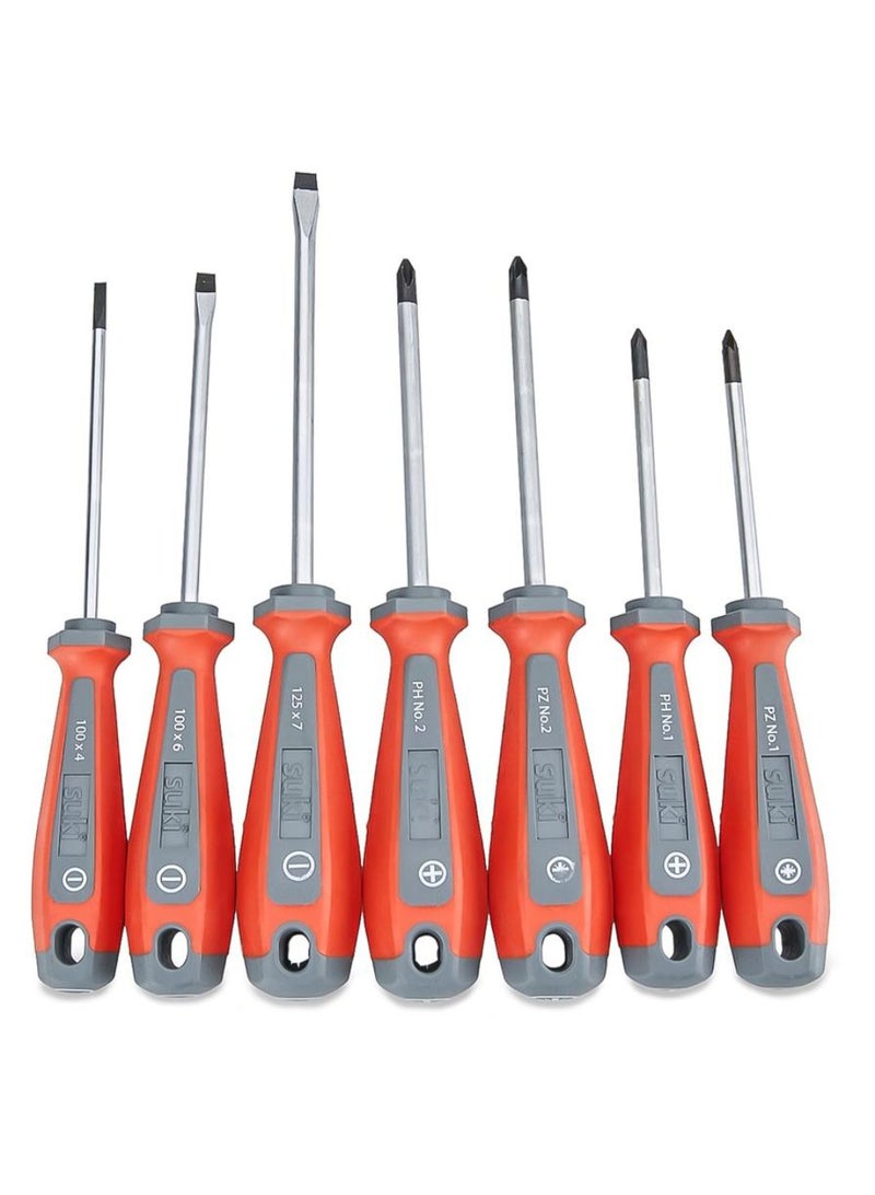 ACE Sl Ph & Pz Screwdriver Set 312 X 158 X 360mm Pack Of 7