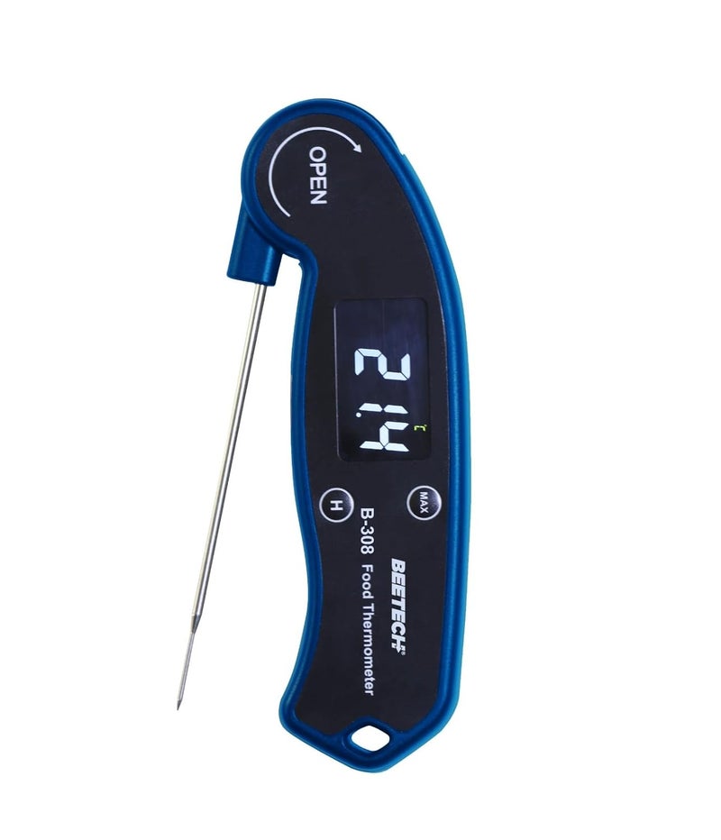 Sky King BEETECH ® B-308 Instant Read Digital Food Thermometer With Waterproof Function Household Kitchen Thermometers By Slyking ® - Image 1