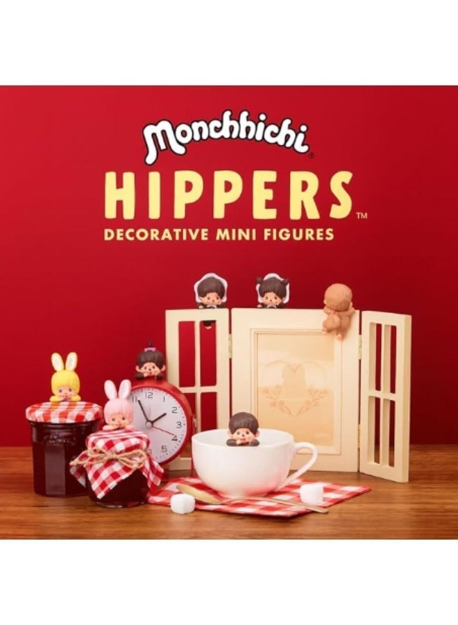 Sonny Angel Monchhichi HIPPERS Decorative Mini Figure - Cute Retro Blind Box Laptop & Desk Accessory - Image 4