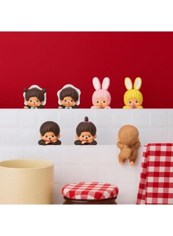 Sonny Angel Monchhichi HIPPERS Decorative Mini Figure - Cute Retro Blind Box Laptop & Desk Accessory - Image 2