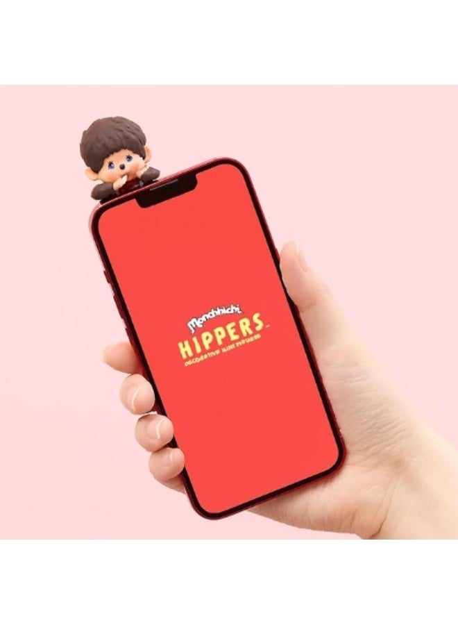 Sonny Angel Monchhichi HIPPERS Decorative Mini Figure - Cute Retro Blind Box Laptop & Desk Accessory - Image 5