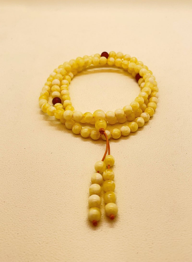 general 99 Pieces Resin Amber Prayer Beeds Tasbih/8mm - Image 1